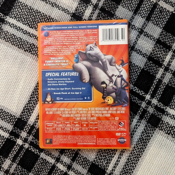 Set of 2 Dr. Seuss DVDs- The Lorax and Horton Hears a Who! - Picture 6 of 7